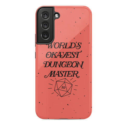 World's Okayest Dungeon Master Phone Case